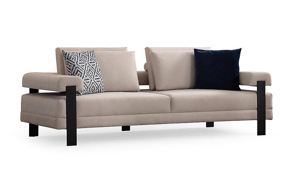 Everest Sofa - Nubuck - Black