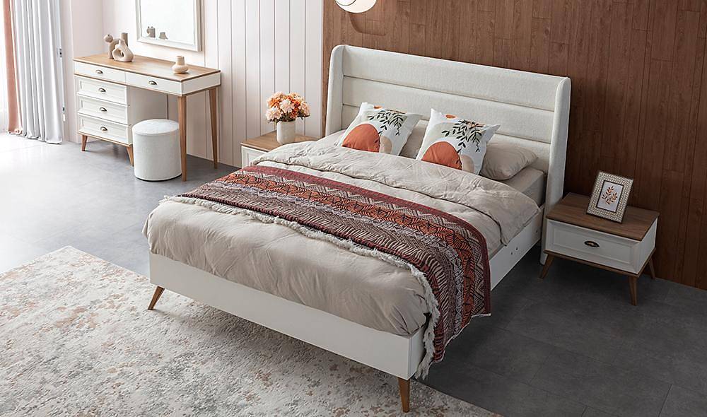 Bade Bedstead and Headboard