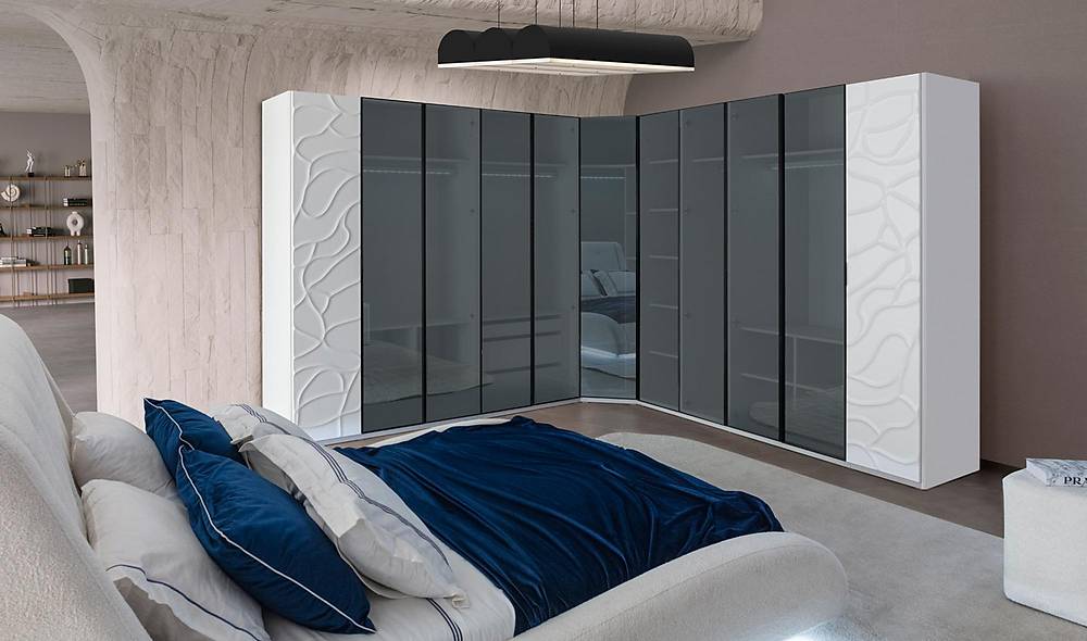 Merlo Wardrobe - Corner Wardrobe