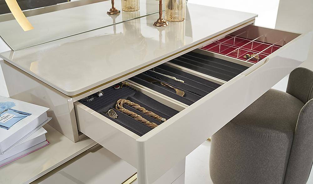 Kıbrıs Dresser With Led Mirror