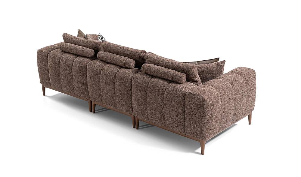 Selvare Sofa Set - Cream Brown