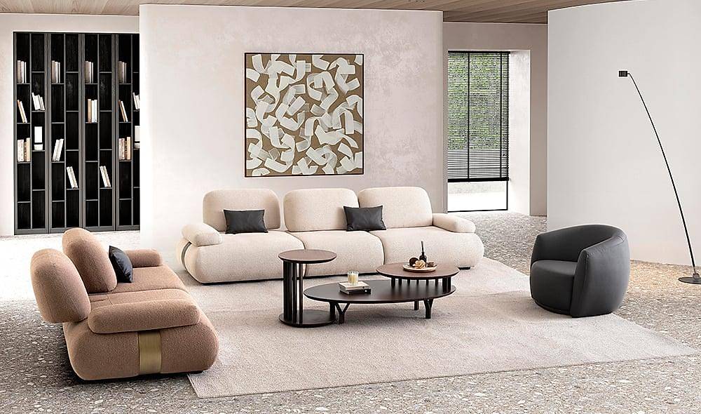 Beal Sofa Set - Brown