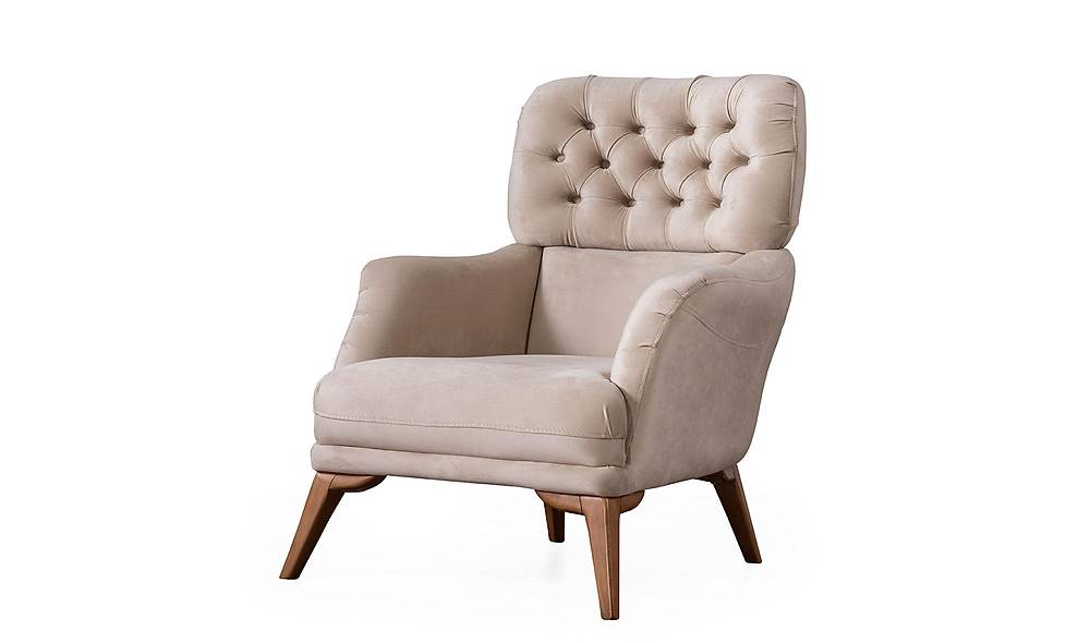 Vitalis Sofa Set - Cream