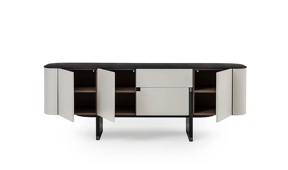 Penora Dining Room - Gray - Black