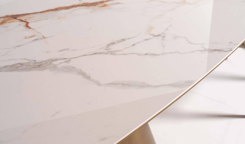 Nicole Dining Table - Porcelain