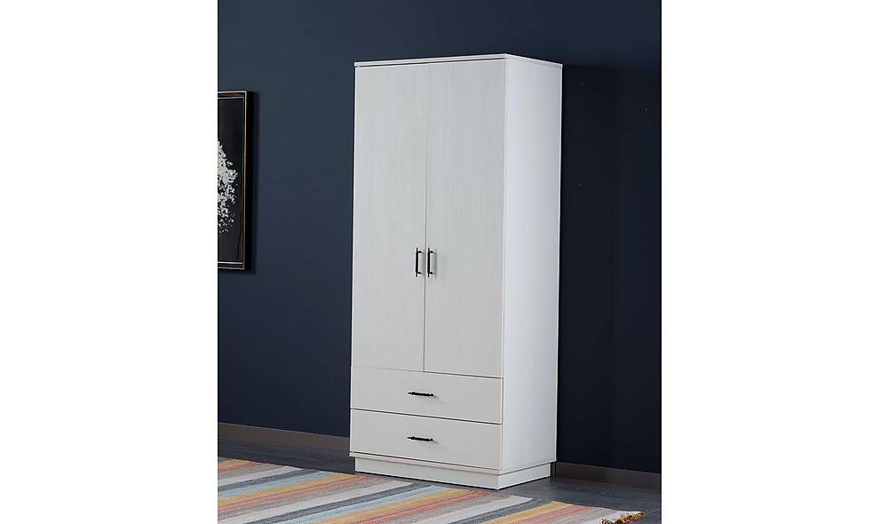 Craft Wardrobe - 2 Door - White