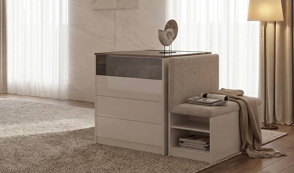 Sunny Base Bedroom - Corner Wardrobe