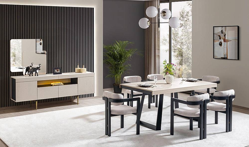 Montare Dining Room - Sand Beige