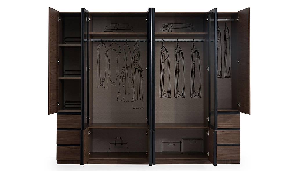 Bologna Wedding Set - Walnut