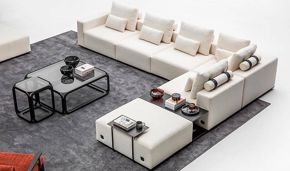 Frigo Corner Set With Bergere