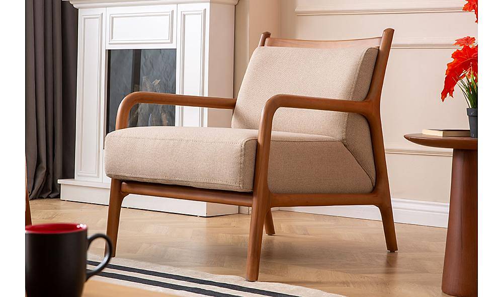 Trabzon Beige Sofa Set