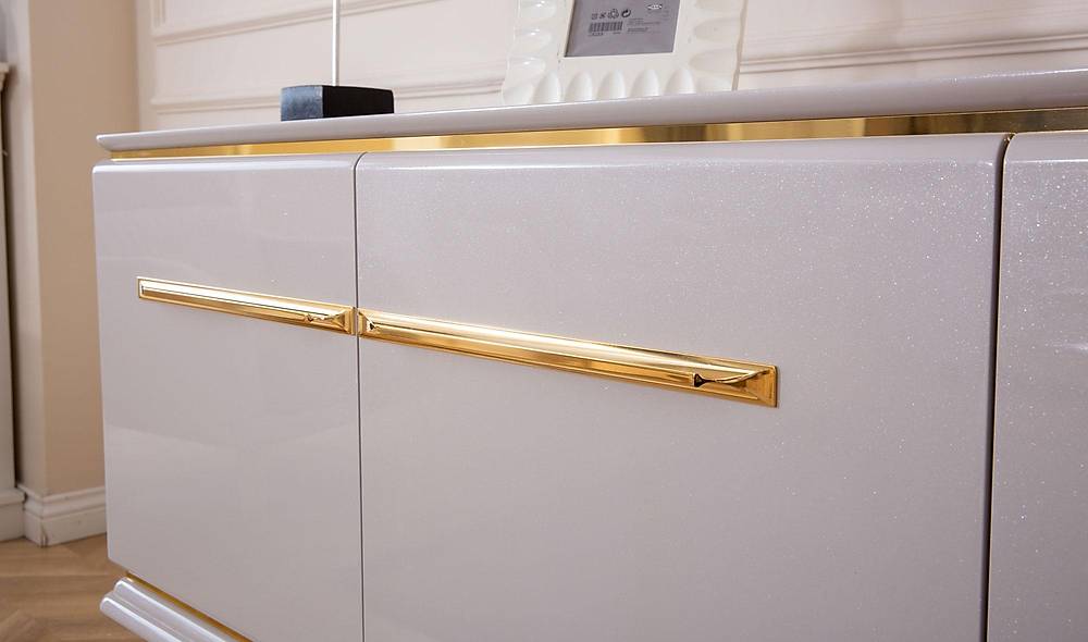 Farya New Dining Room - Gold