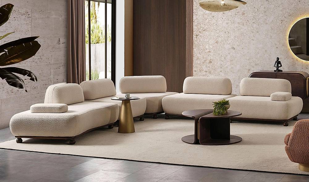 �vory Corner Set
