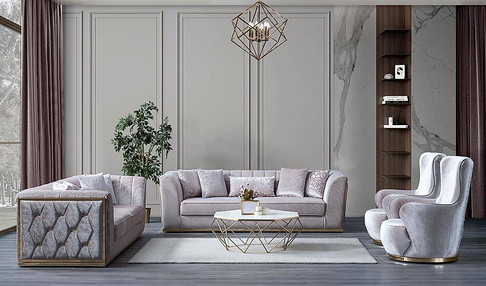 Zenon Luxury Sofa Set