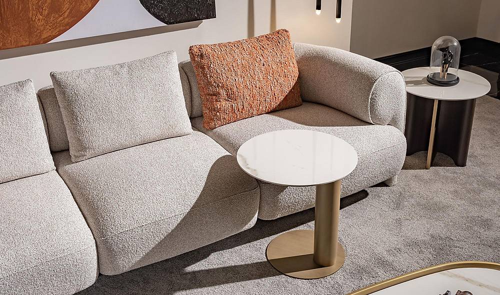 Camelia New Sofa Set - Natural