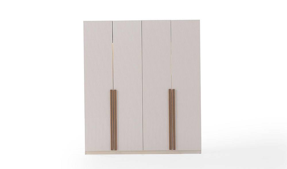 Fox Bedroom with Base - Corner Wardrobe