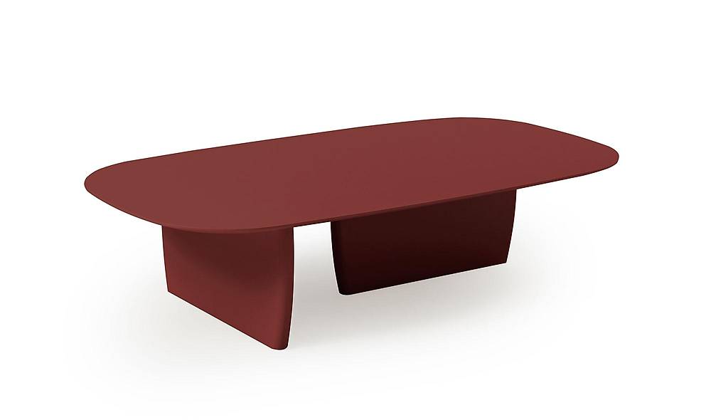 Penora Coffee Table - Burgundy