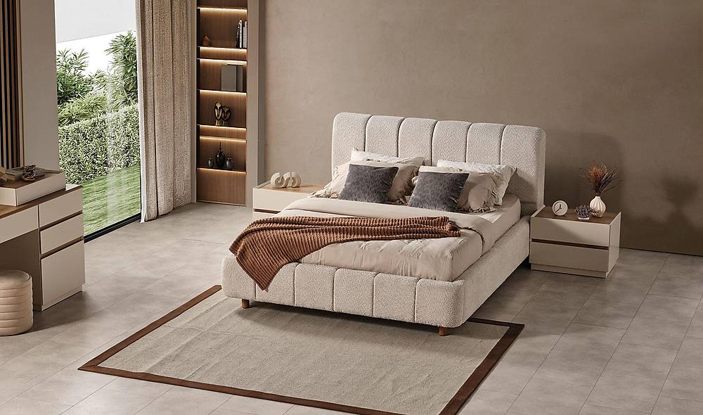 Lugano Bedstead and Headboard