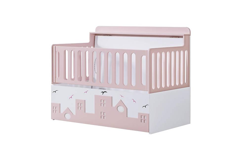 Ozzo Growing Cradle - Pink