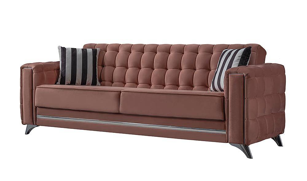 Belita Silver Sofa