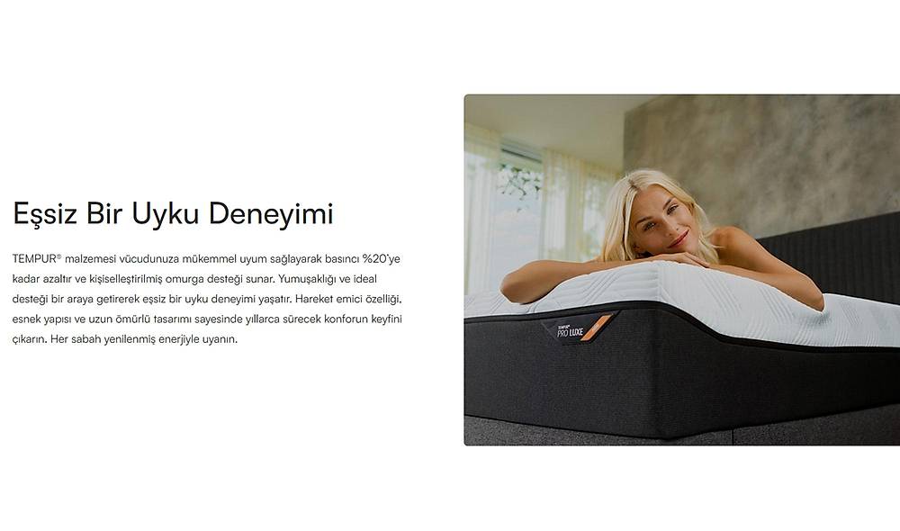 Yatsan Tempur Pro Luxe Smart Cool Bed