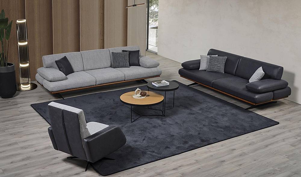 Modre Sofa Set - New