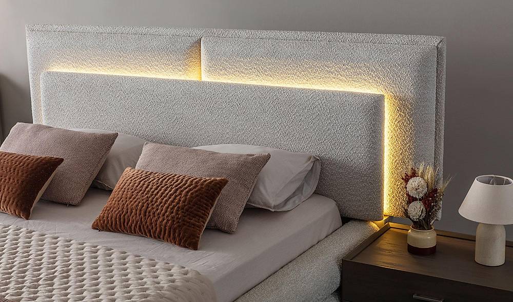 Ottovia Base Bedstead and Headboard