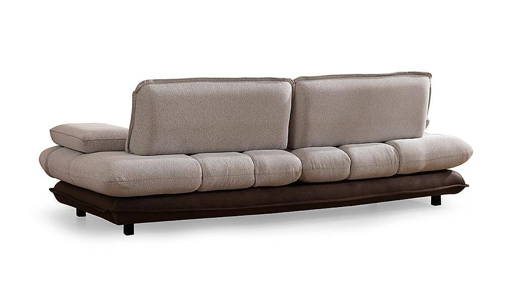 Modena Sofa Set - Cream Brown