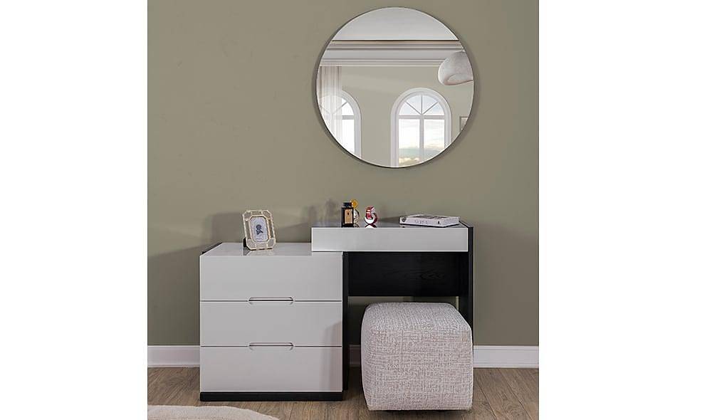 Elika Bedroom with Base - Corner Wardrobe