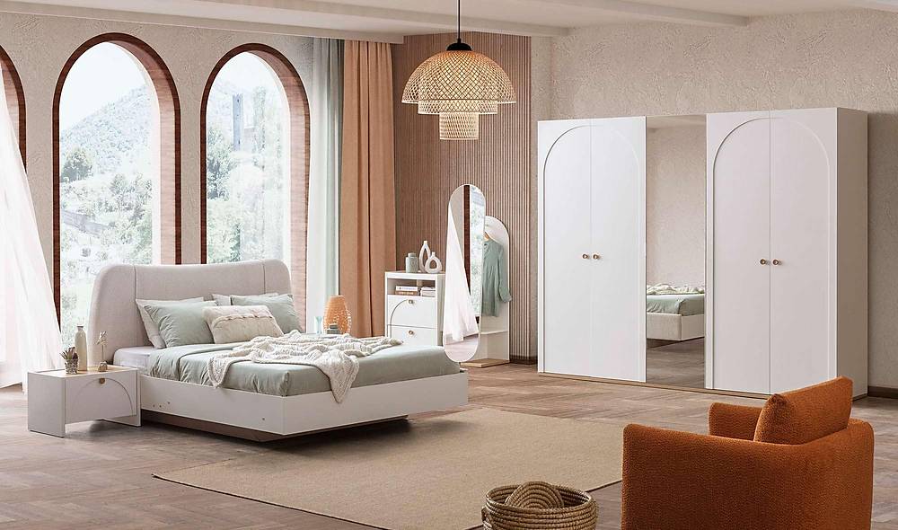 Lenora Bedroom - White