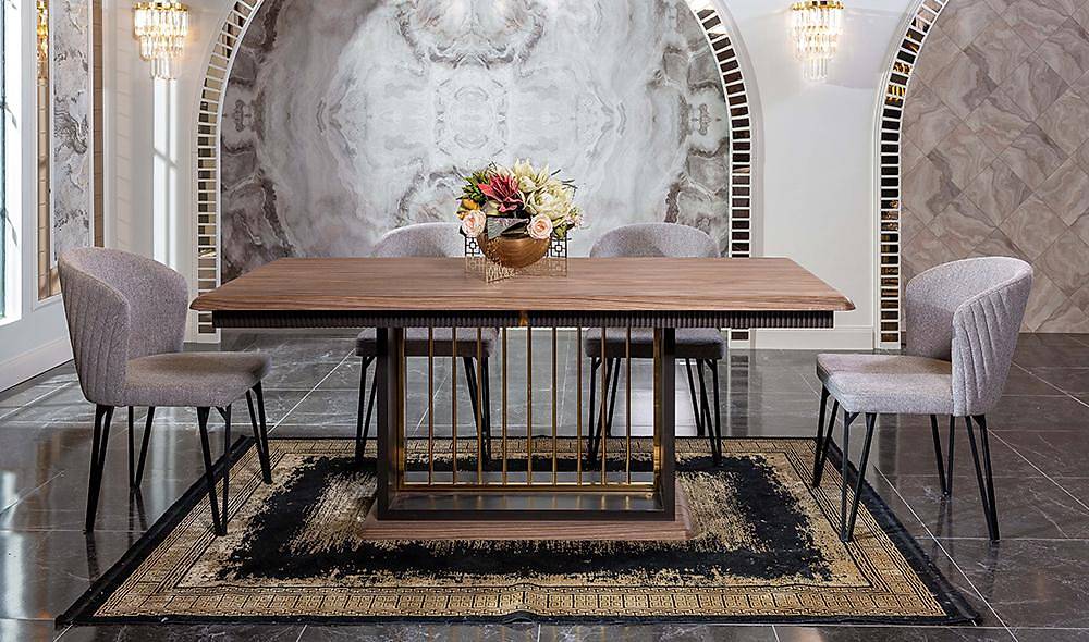 Açelya Dining Table Set CaddeYıldız Furniture