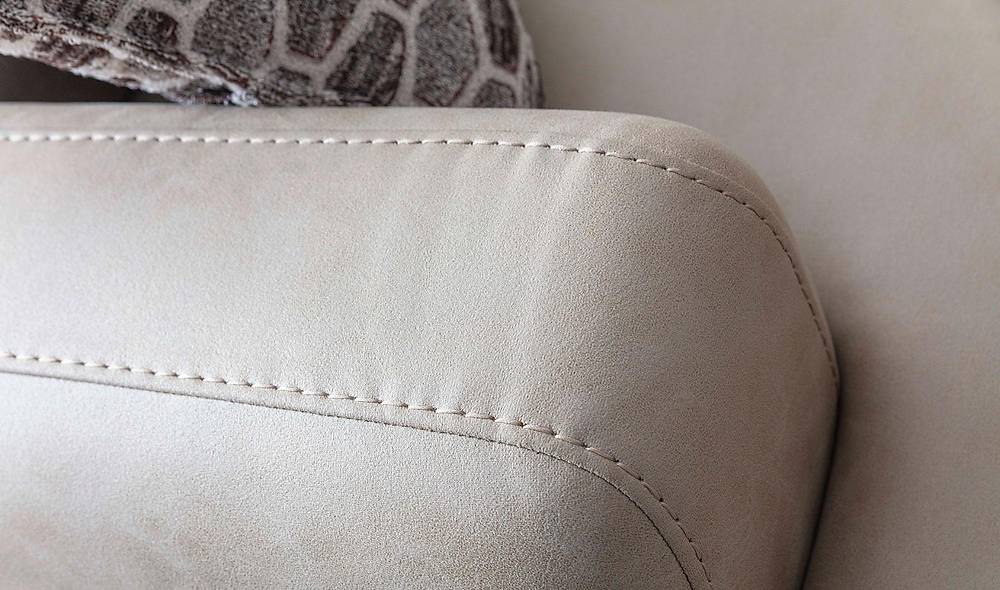Linz Sofa - Orange - Cream