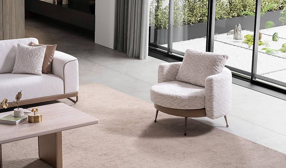 Calipto Sofa Set - Beige