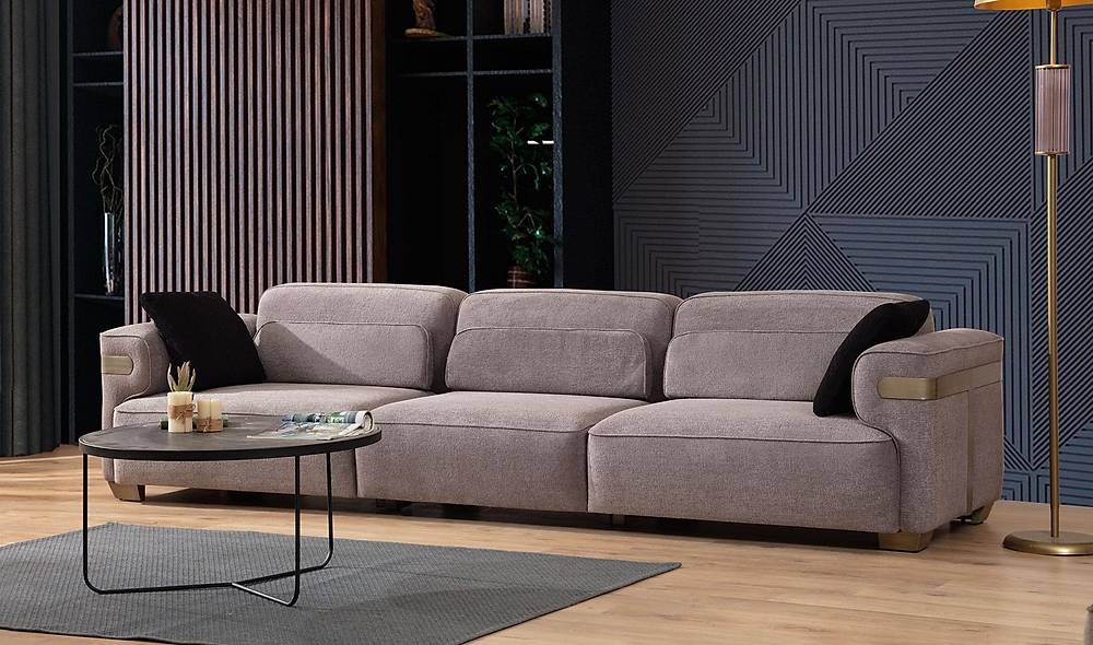 Lanika Quad Sofa - Mink