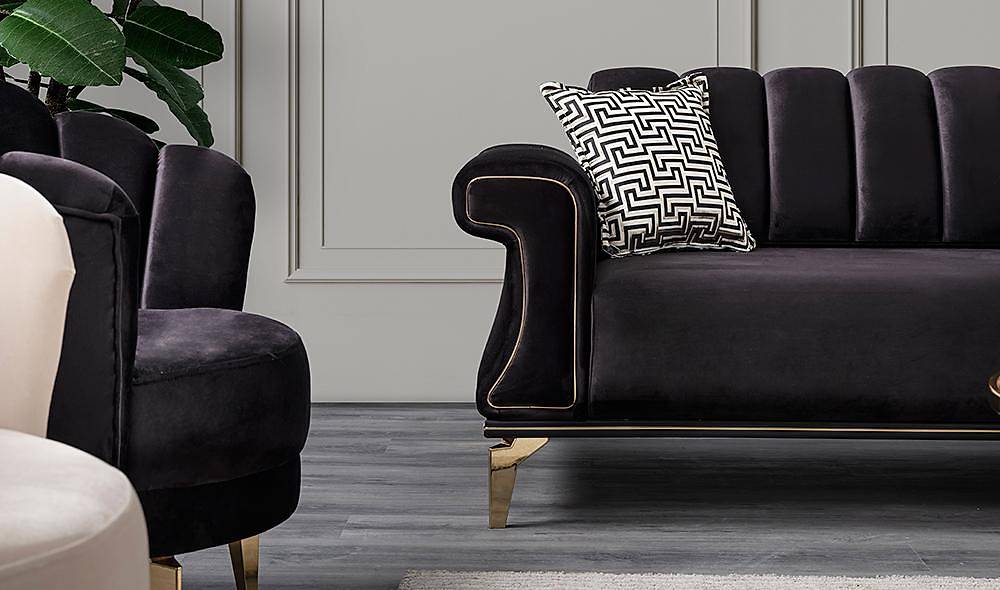 Holly Gold Sofa