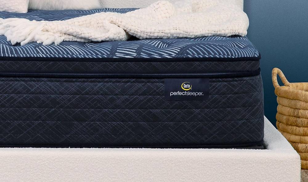 Yatsan Serta Perfect Sleeper Cobalt Mine Bed