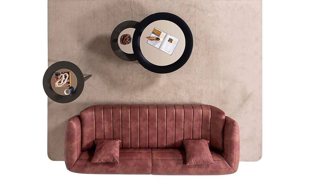 Kuzey Double Coffee Table Set