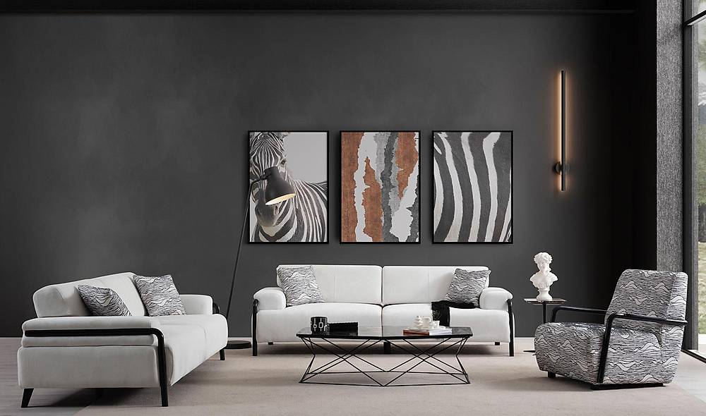 Cloud Sofa Set - Dark