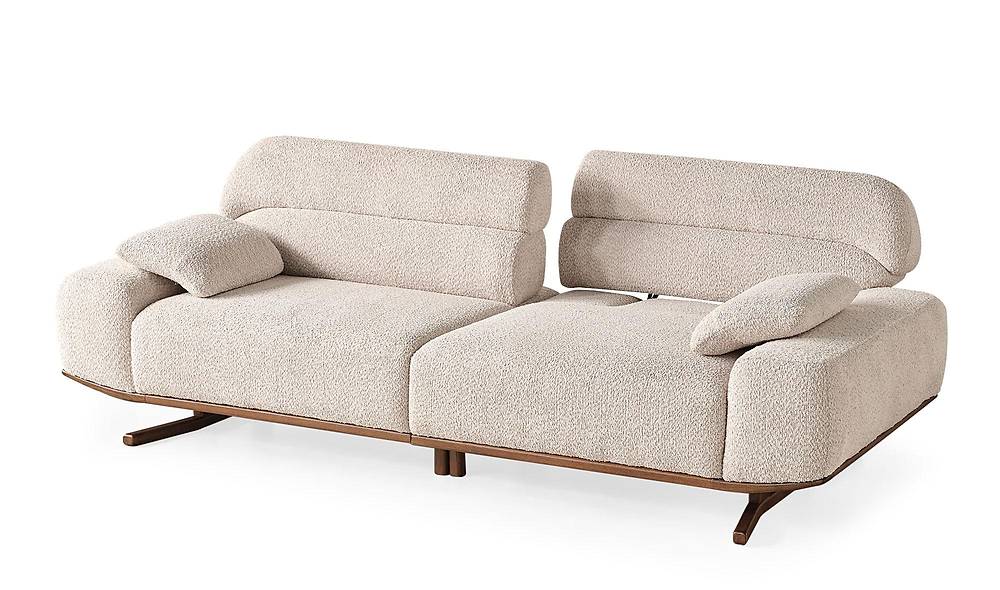 Aldo Sofa Set - Oak