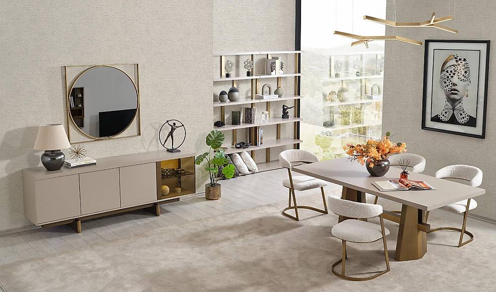 Emporio Dining Room - Mink
