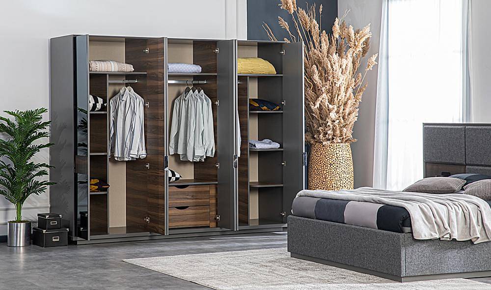 Athena 6 Wardrobe With Lid