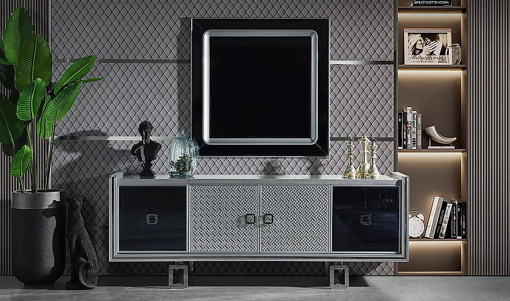Tiana Console - Silver