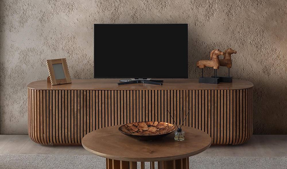 Netha Tv Stand - Walnut