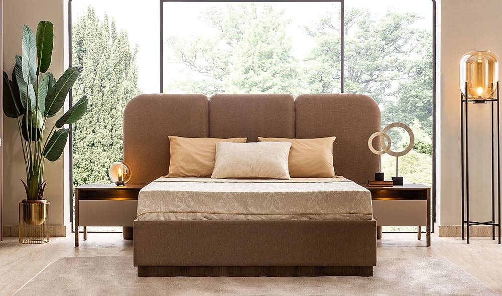 Sembol Base Bedstead and Headboard