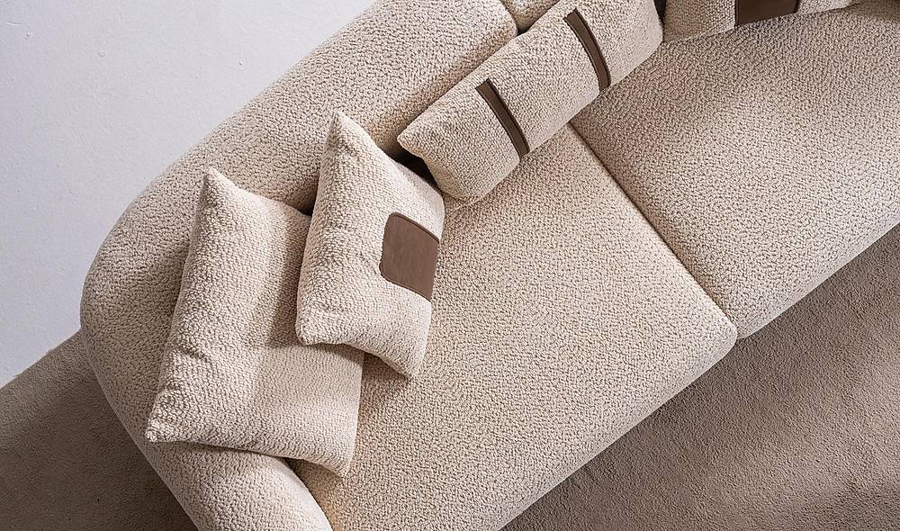 Velovis Sofa Set - Cream