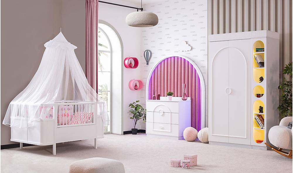 Aries Baby Room - White