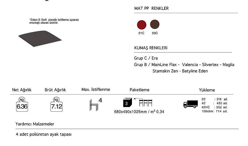 Eden-S Soft Chair 2 Piece