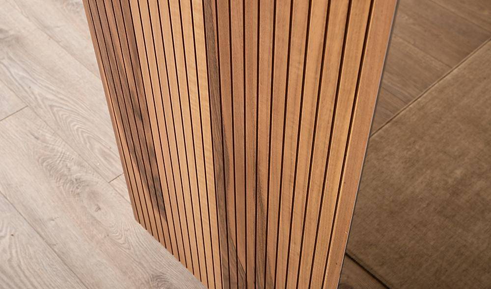 Mood Walnut Corner Wardrobe