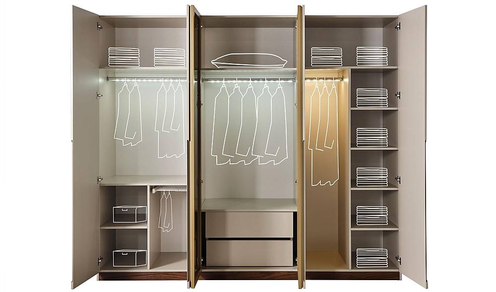 Pamela 6 Door Wardrobe