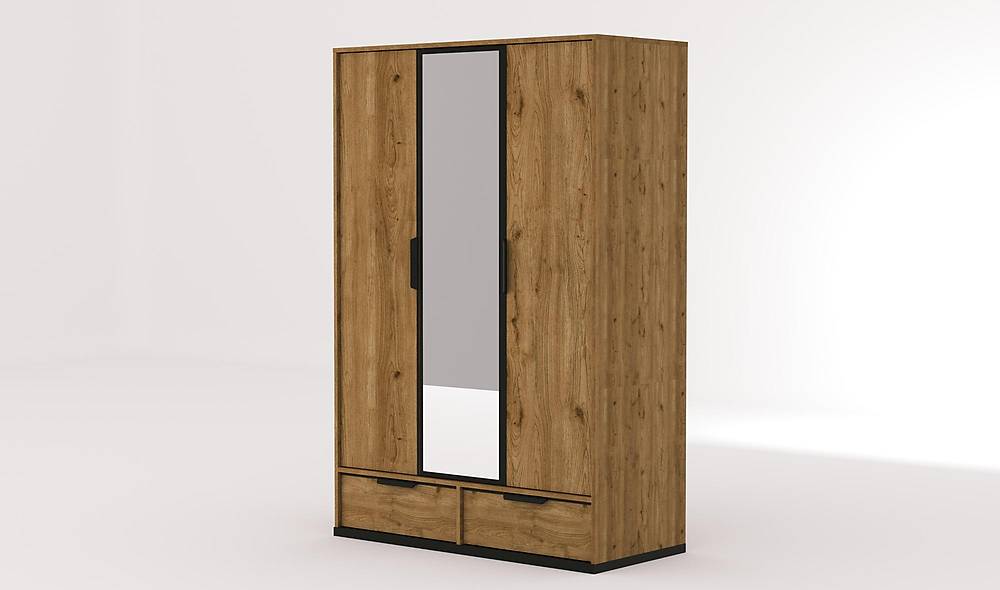 Newport 3 Wardrobe With Lid